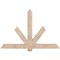 Ekena Millwork Kennewick Smooth Timber Gable Bracket, Douglas Fir, 72"W x 48"H x 5 1/2"D x 5 1/2"F, 16/12 Pitch GBW072X48X0606KEN00SDF - alternate 1